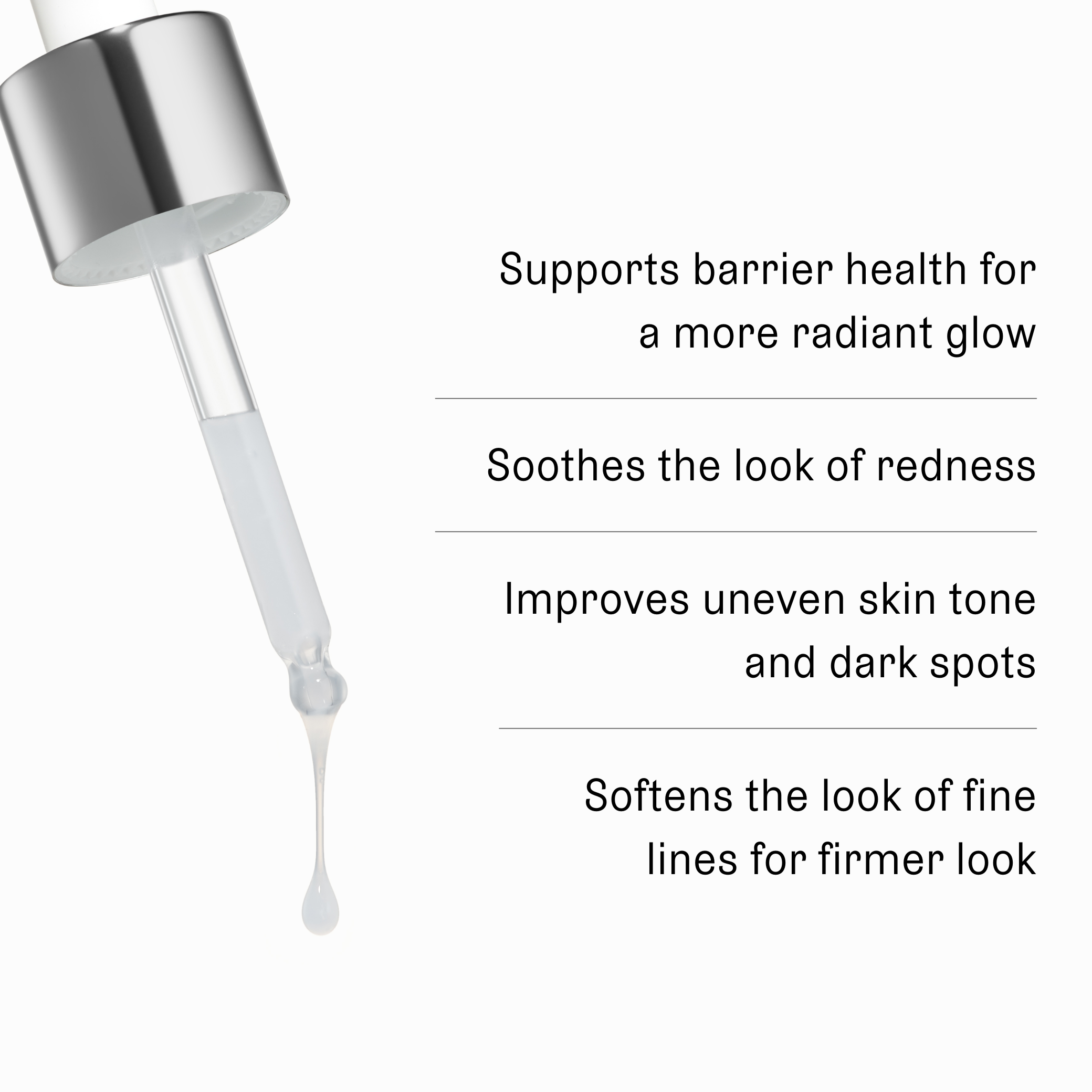 Skincare Serum highlighting its benefits 